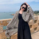 luxury brand winter cotton scarfAzizaK
