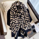 luxury brand winter cotton scarfAzizaK