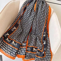 luxury brand winter cotton scarfAzizaK