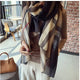 luxury brand winter cotton scarfAzizaK