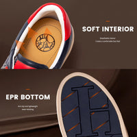 Luxury Branded Comfortable Breathable Monogrammed Lace Up Flat ShoesAzizaK