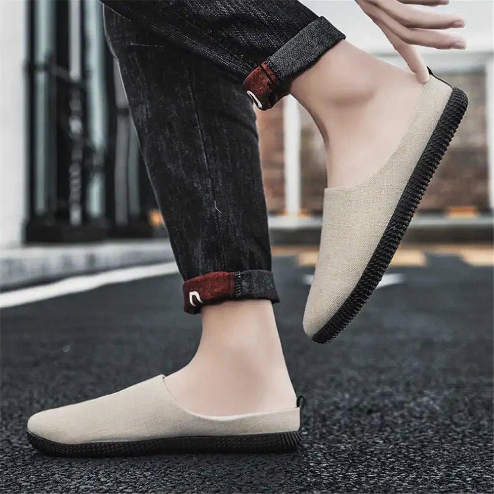 Luxury canvas shoes without lacesAzizaK