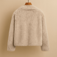 Luxury Faux Fur Jacket – Elegant Winter EssentialAzizaK