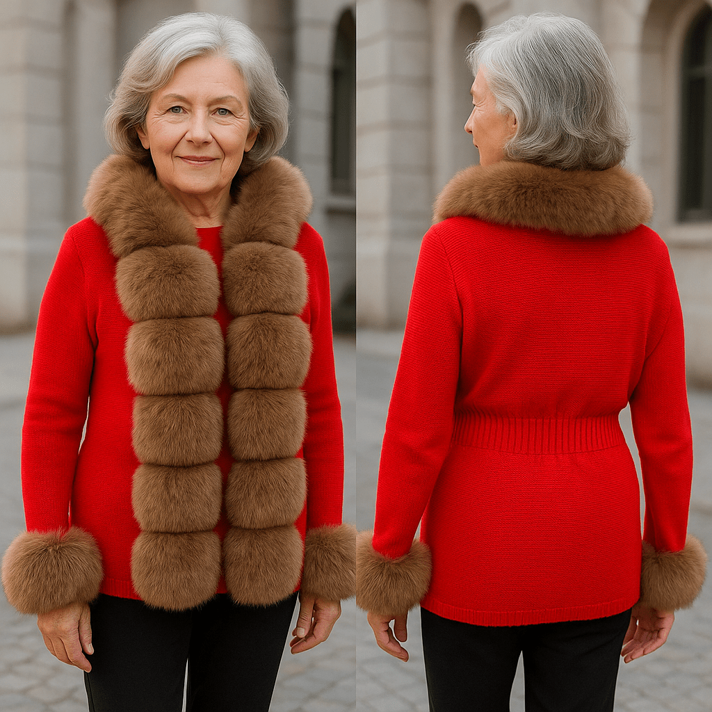 Luxury Faux Fur Panel Vest – Soft Touch CollectionAzizaK