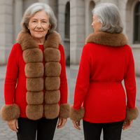 Luxury Faux Fur Panel Vest – Soft Touch CollectionAzizaK