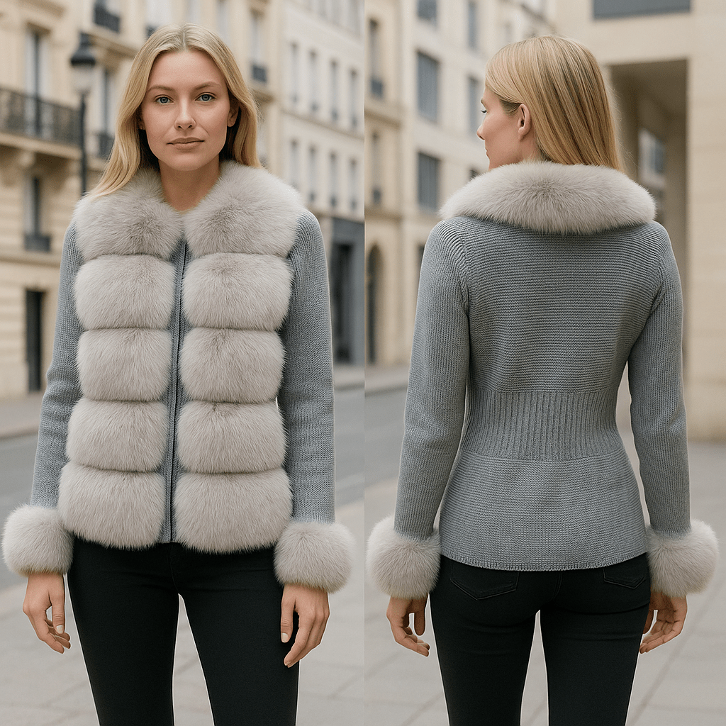 Luxury Faux Fur Panel Vest – Soft Touch CollectionAzizaK