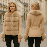 Luxury Faux Fur Panel Vest – Soft Touch CollectionAzizaK