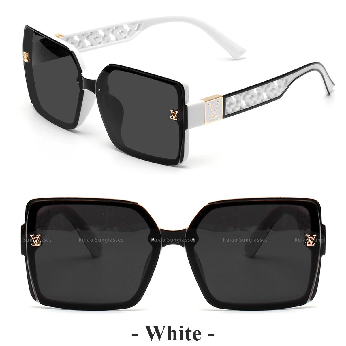 Luxury Square Designer SunglassesAzizaK