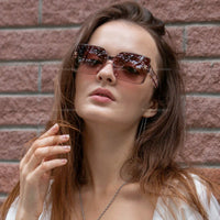 Luxury Square Designer SunglassesAzizaK