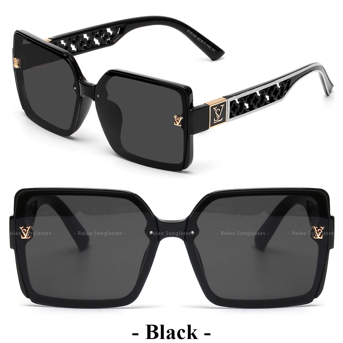 Luxury Square Designer SunglassesAzizaK