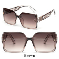 Luxury Square Designer SunglassesAzizaK