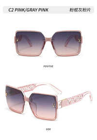 Luxury Square Designer SunglassesAzizaK