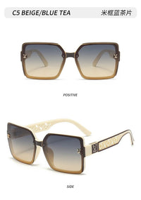 Luxury Square Designer SunglassesAzizaK