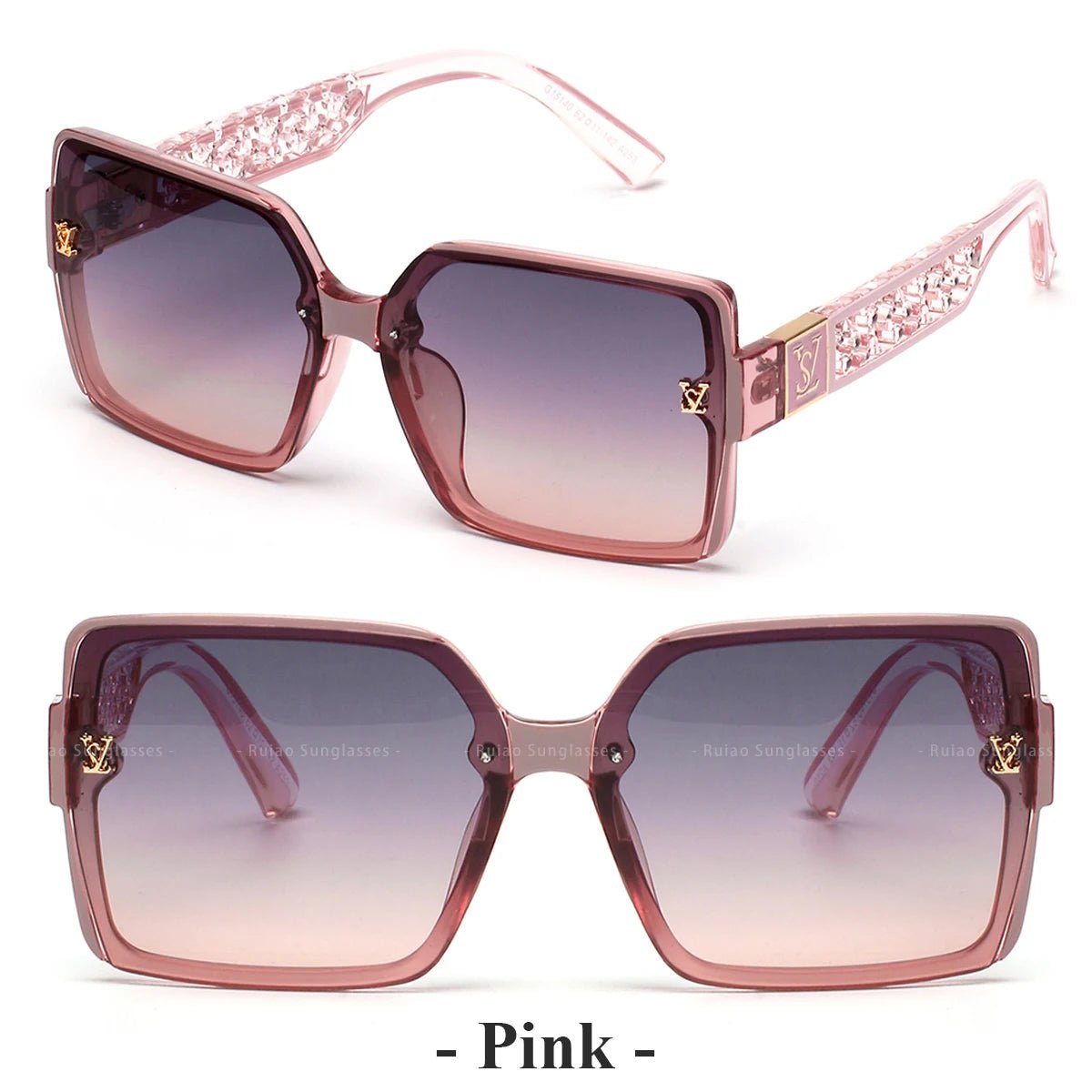 Luxury Square Designer SunglassesAzizaK