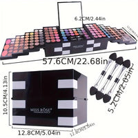 Makeup set for 142 colors eye shadow, 3 colors blush, 3 colors eyebrow powder.AzizaK