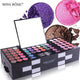 Makeup set for 142 colors eye shadow, 3 colors blush, 3 colors eyebrow powder.AzizaK