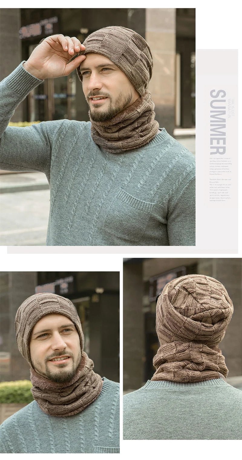 Men’s 2 - piece beanieAzizaK