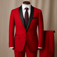 🤵‍♂️ Men's 3 - Piece Suit – Jacket, Trousers & Vest | Formal Wedding & Business OutfitAzizaK