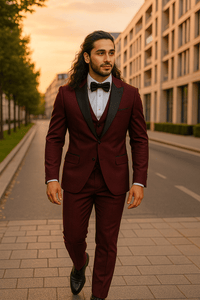 🤵‍♂️ Men's 3 - Piece Suit – Jacket, Trousers & Vest | Formal Wedding & Business OutfitAzizaK