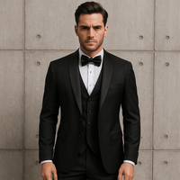 🤵‍♂️ Men's 3 - Piece Suit – Jacket, Trousers & Vest | Formal Wedding & Business OutfitAzizaK