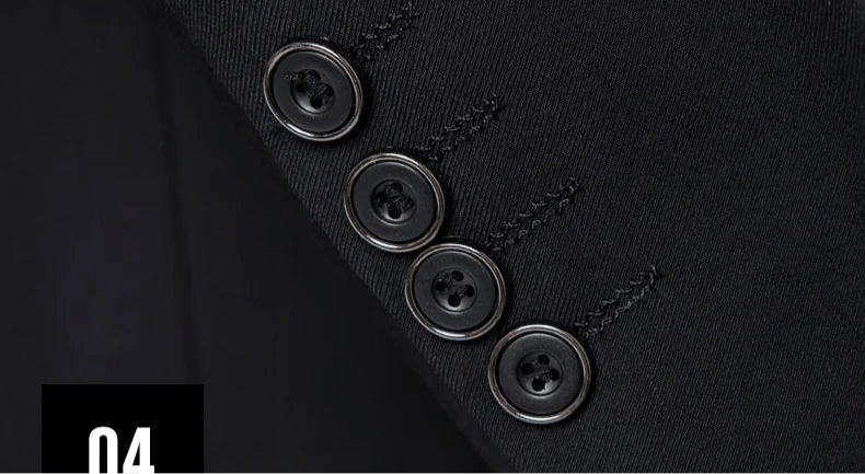 🤵‍♂️ Men's 3 - Piece Suit – Jacket, Trousers & Vest | Formal Wedding & Business OutfitAzizaK