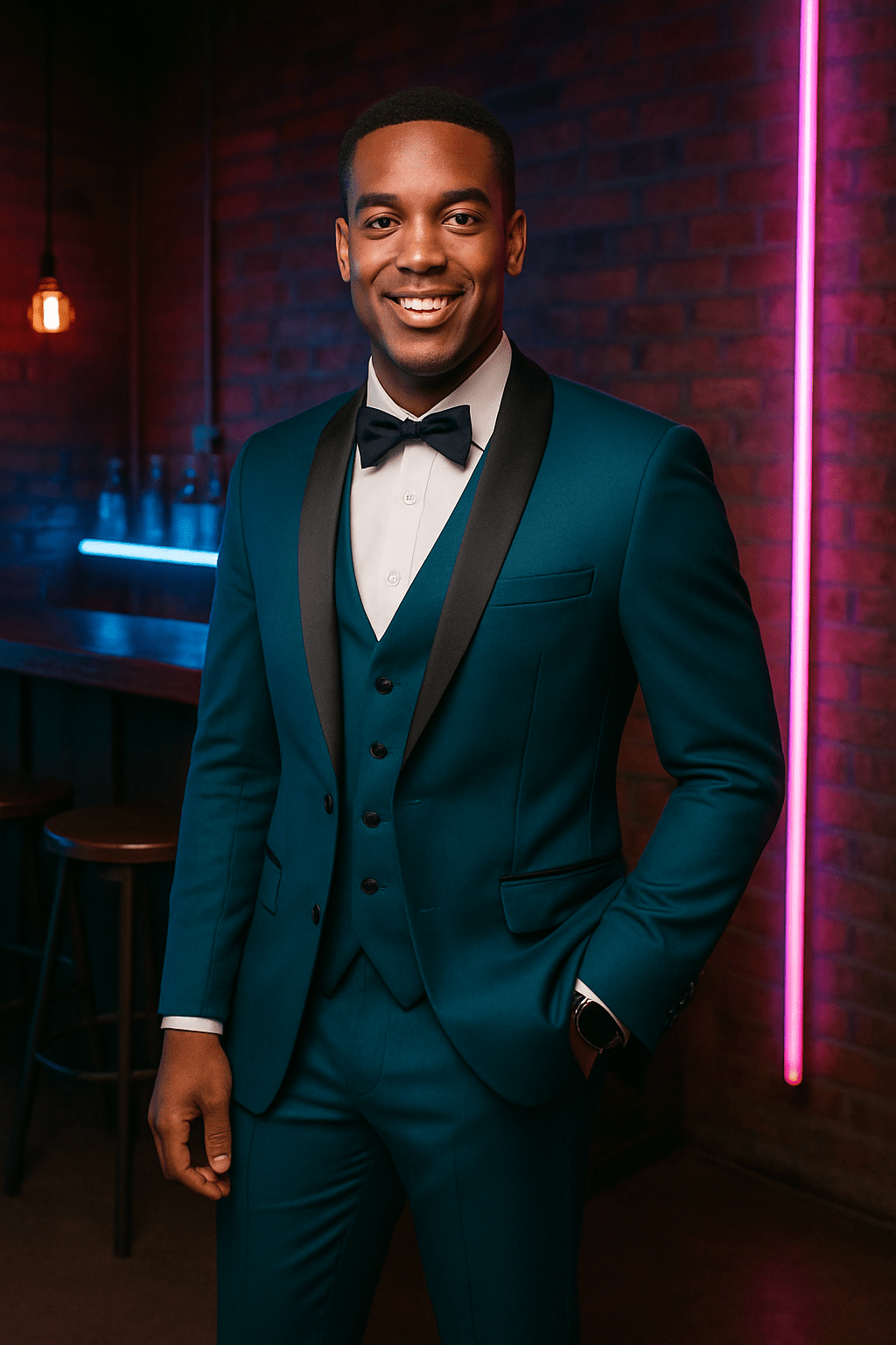 🤵‍♂️ Men's 3 - Piece Suit – Jacket, Trousers & Vest | Formal Wedding & Business OutfitAzizaK