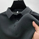❄️ Men’s Ice Silk Polo Shirt – Fashionable & Breathable Short Sleeve Summer TopAzizaK