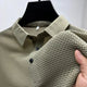 ❄️ Men’s Ice Silk Polo Shirt – Fashionable & Breathable Short Sleeve Summer TopAzizaK