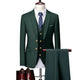 Men’s Premium 3 - Piece Business Suit Set – Jacket, Vest & TrousersAzizaK
