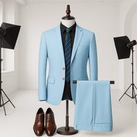 Men’s Premium 3 - Piece Business Suit Set – Jacket, Vest & TrousersAzizaK