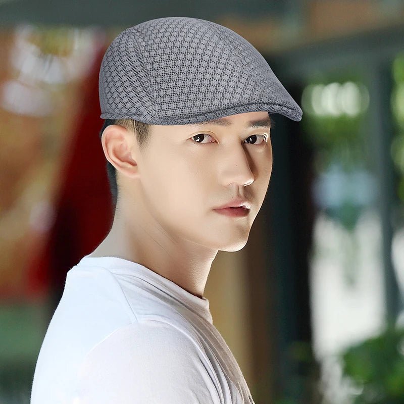 Men’s Retro Beret HatAzizaK