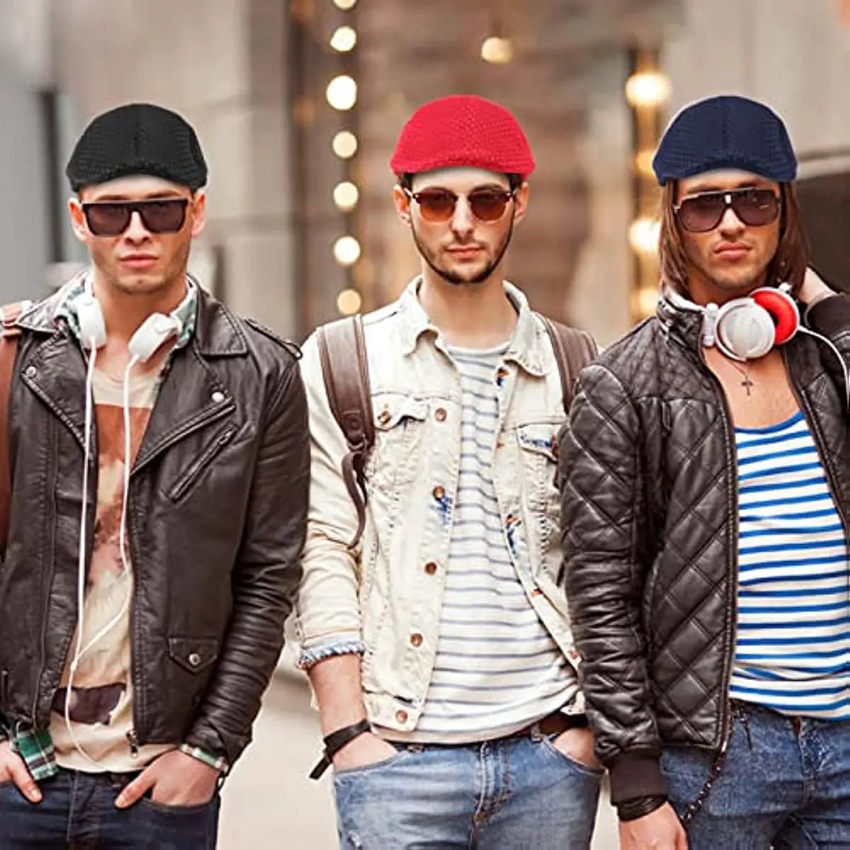 Men’s Retro Beret HatAzizaK