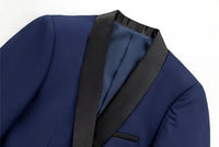 Men’s Slim Fit 3 - Piece Suit – Jacket, Vest & Pants | AzizaKAzizaK