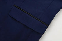 Men’s Slim Fit 3 - Piece Suit – Jacket, Vest & Pants | AzizaKAzizaK