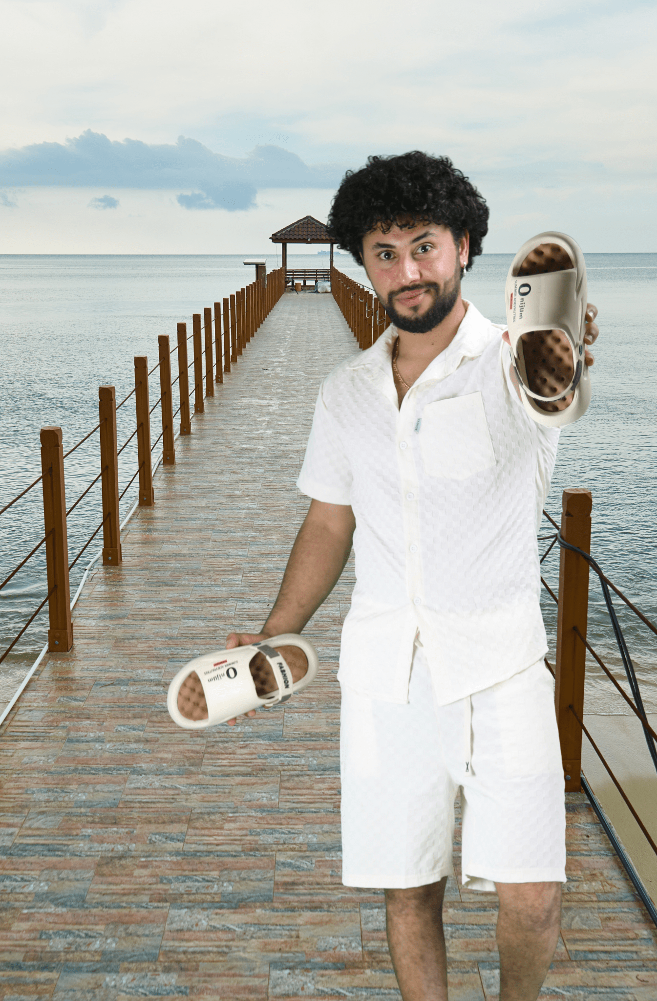 Men’s Vintage Summer Set – Short Sleeve Shirt & ShortsAzizaK