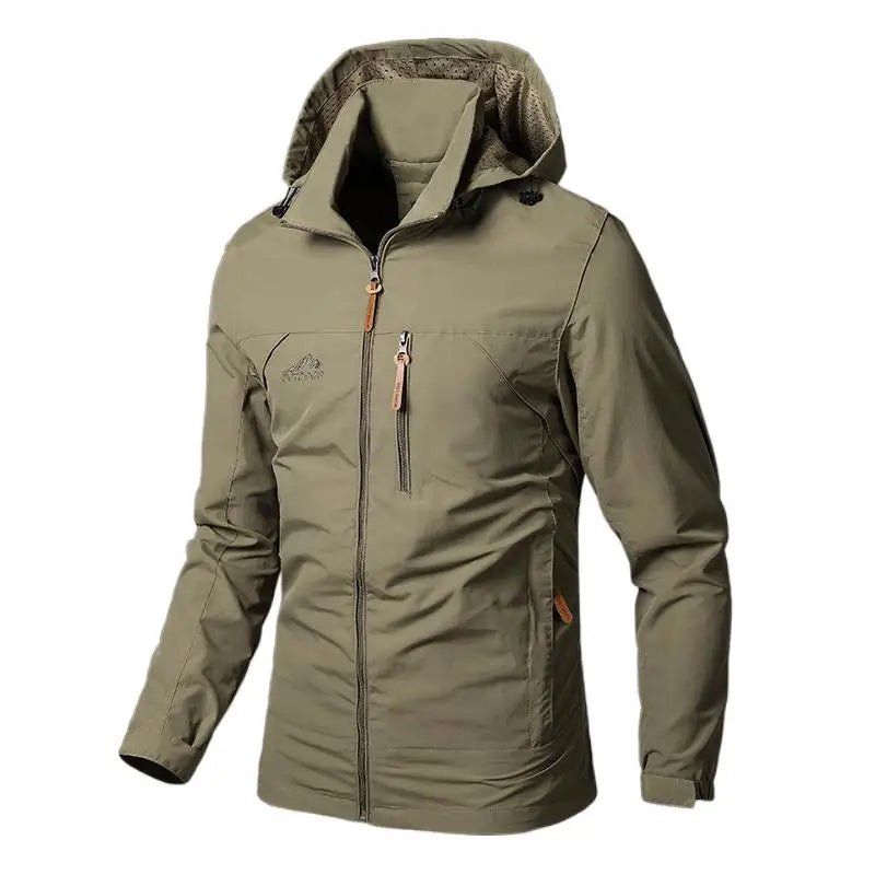 Men’s Windbreaker Jackets WaterproofAzizaK