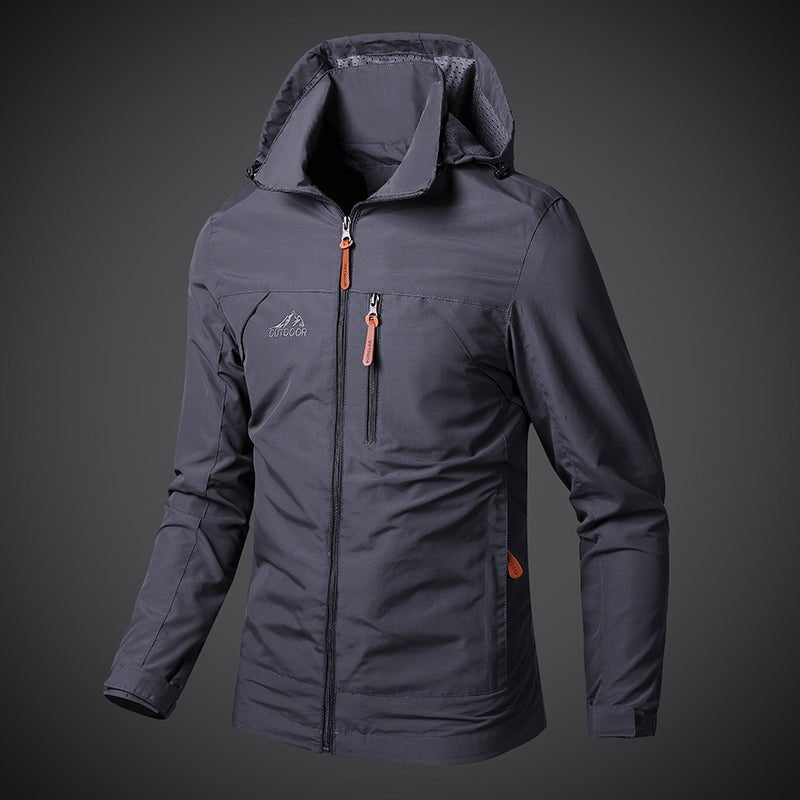 Men’s Windbreaker Jackets WaterproofAzizaK