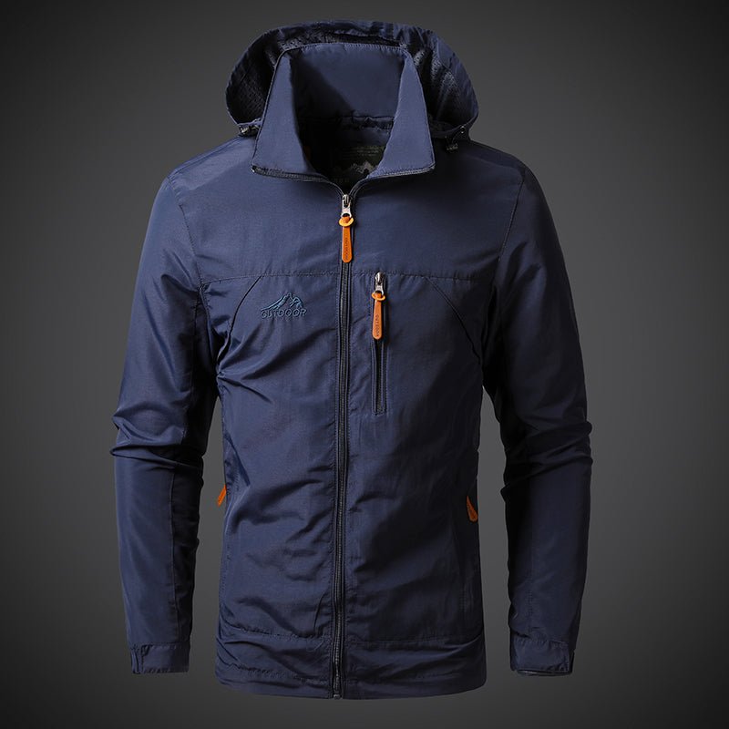 Men’s Windbreaker Jackets WaterproofAzizaK