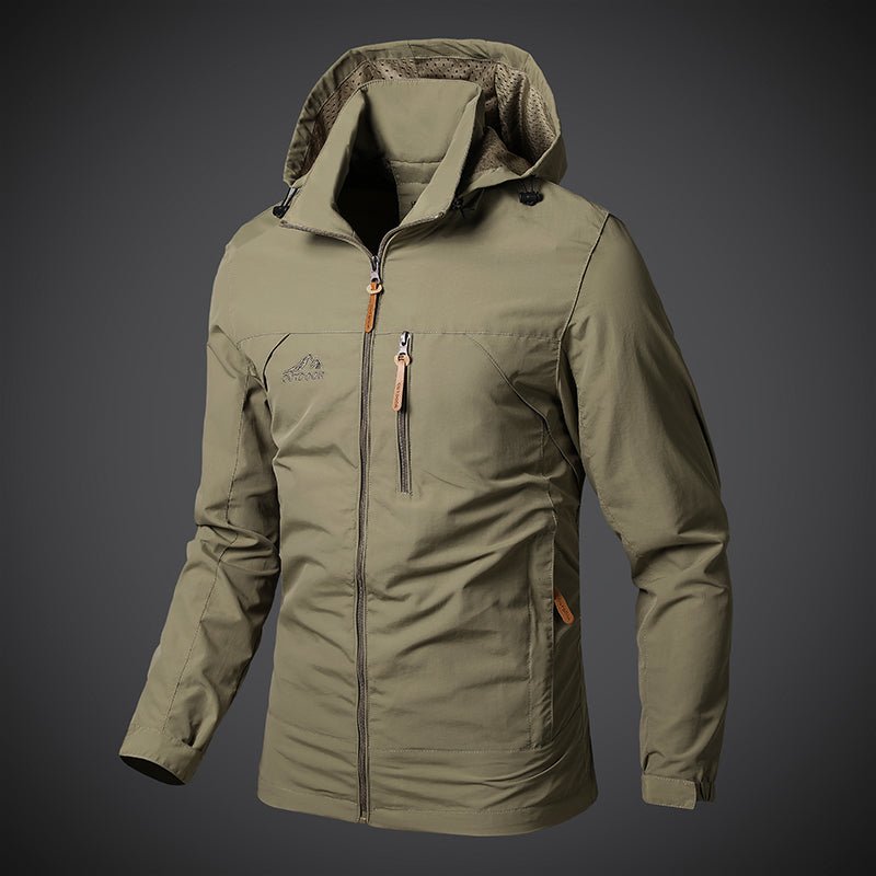 Men’s Windbreaker Jackets WaterproofAzizaK