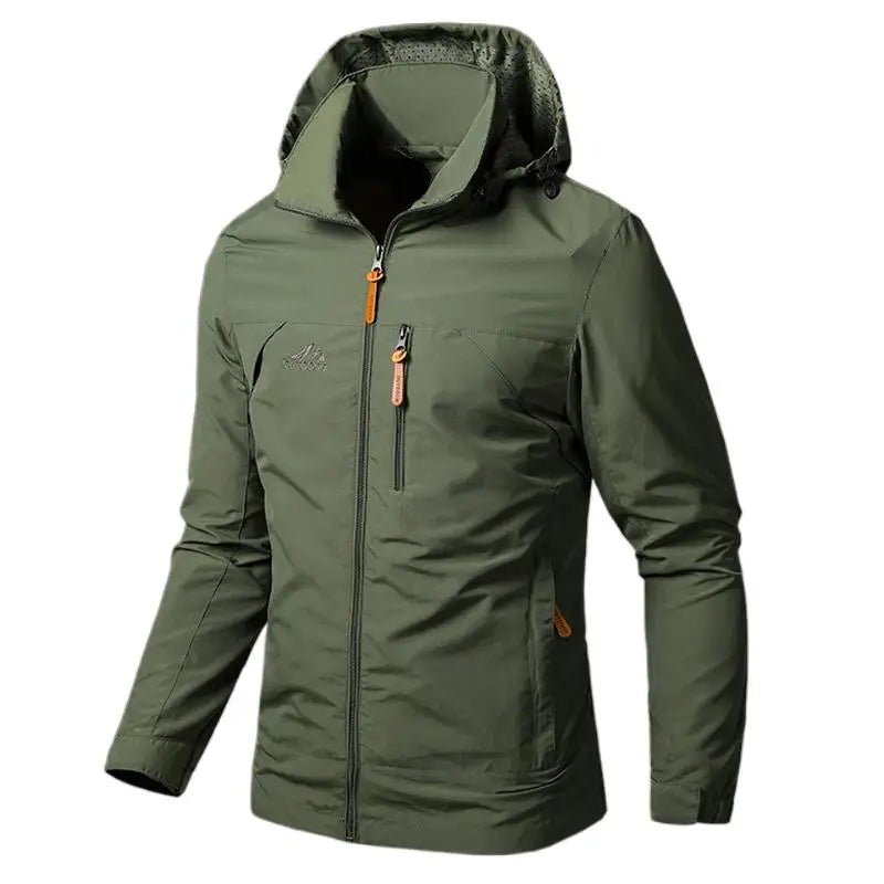 Men’s Windbreaker Jackets WaterproofAzizaK