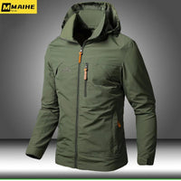 Men’s Windbreaker Jackets WaterproofAzizaK