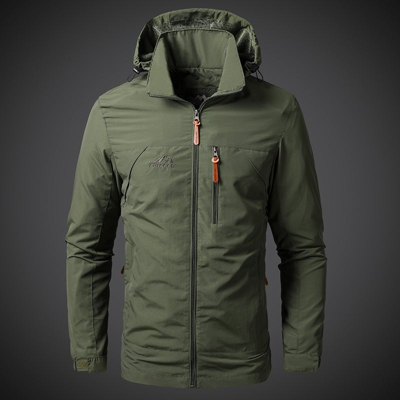 Men’s Windbreaker Jackets WaterproofAzizaK