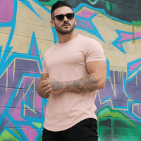 Muscle Fit Workout T-Shirt – High - Quality Cotton Athleisure TeeAzizaK
