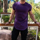 Muscle Fit Workout T-Shirt – High - Quality Cotton Athleisure TeeAzizaK