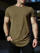 Muscle Fit Workout T-Shirt – High - Quality Cotton Athleisure TeeAzizaK