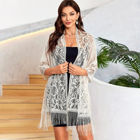 New embroidered lace shawlAzizaK