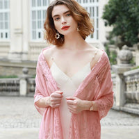 New embroidered lace shawlAzizaK