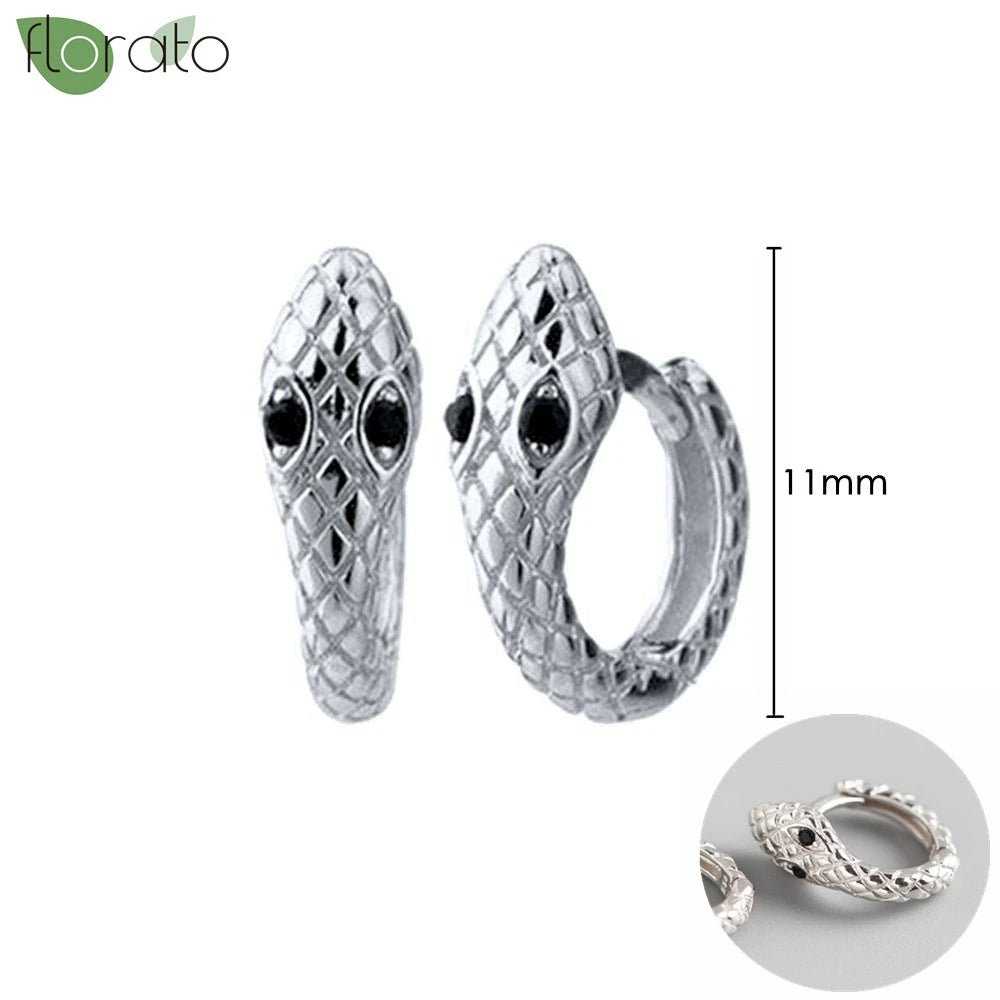 New round 925 Sterling Silver earringsAzizaK