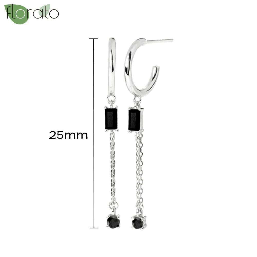 New round 925 Sterling Silver earringsAzizaK