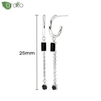 New round 925 Sterling Silver earringsAzizaK